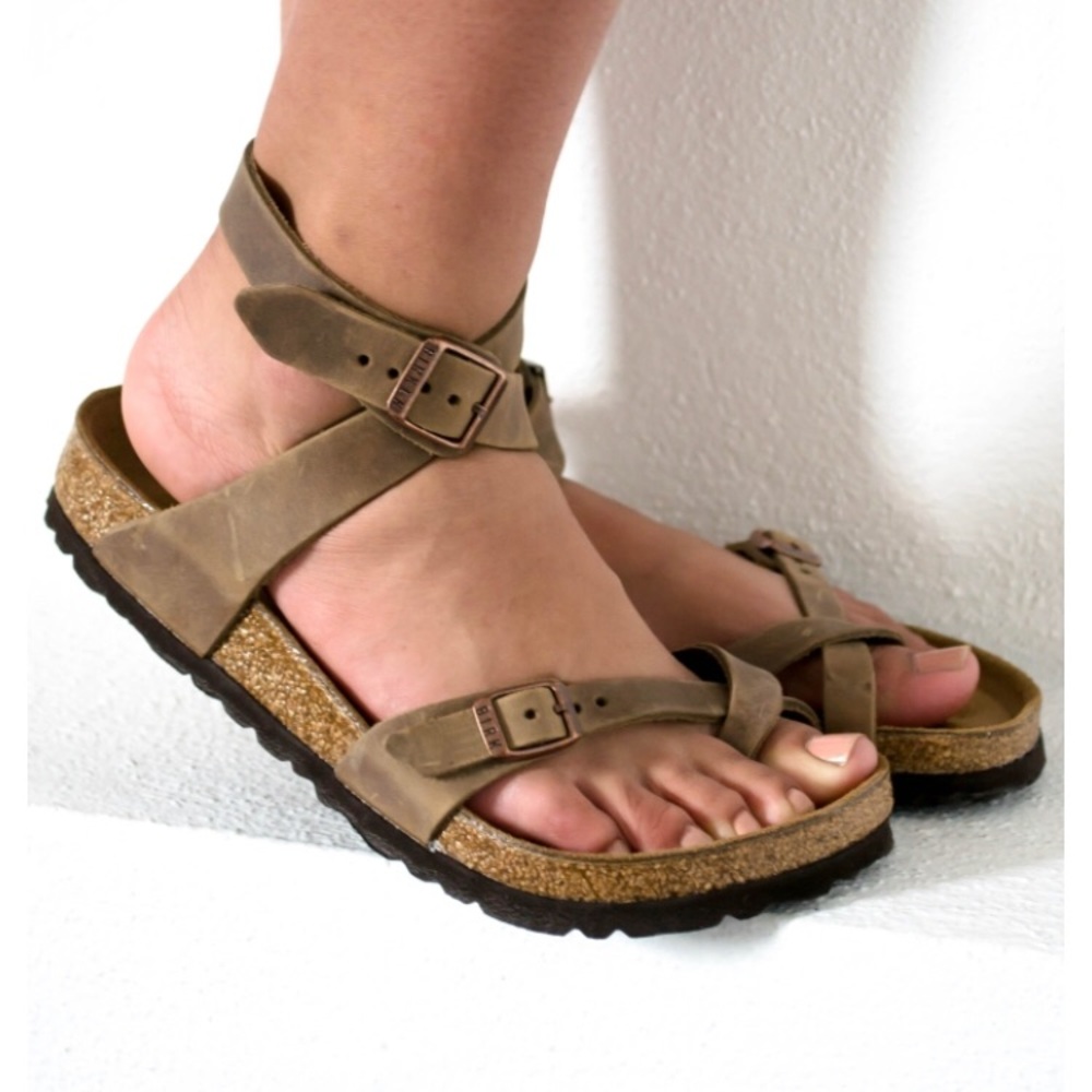 Used Yara BIRKENSTOCKS size 38 (u.s. size 8)